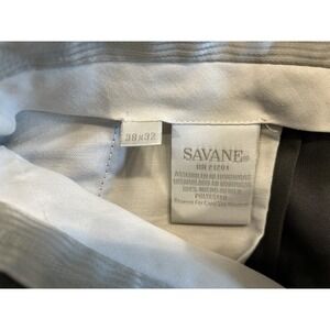 Mens Savane Silkworks Cuffed Dress Pants Size 38x32